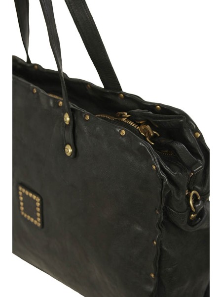 Borsa Campomaggi Shopping Clelia Nero